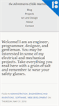 Mobile Screenshot of eikimartinson.com